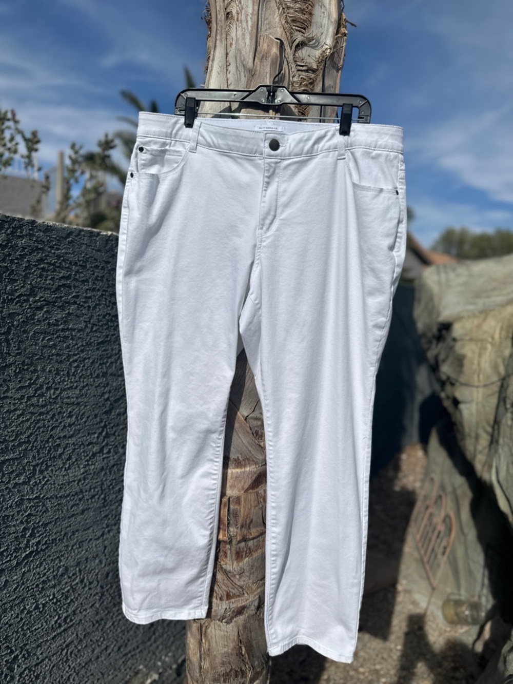 Westbound White Women's Pants - The Fit Formula 18W Regular